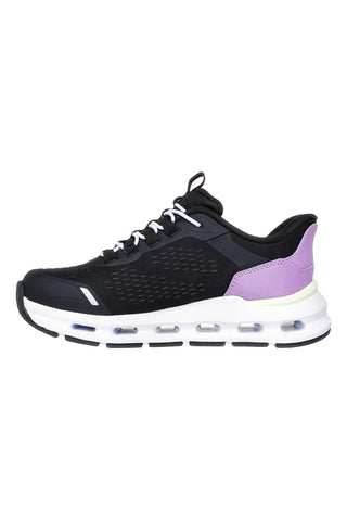 Črni slip-in superge z Memory Foam Skechers Glide-Step+ Vista Lane