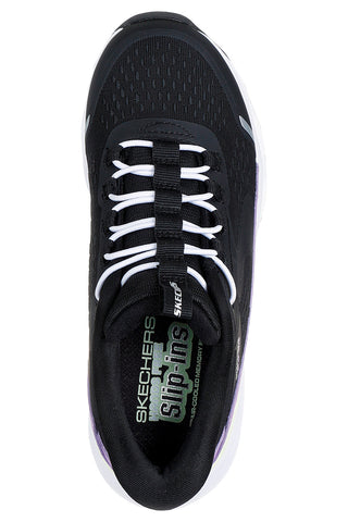 Črni slip-in superge z Memory Foam Skechers Glide-Step+ Vista Lane