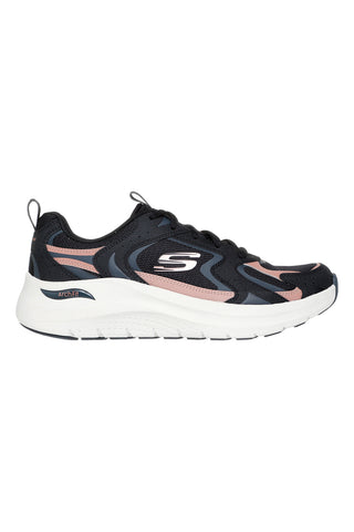 Črni športni copati s podplatom Skechers Arch Fit 2.0 Vintage Luxe