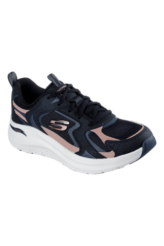 Črni športni copati s podplatom Skechers Arch Fit 2.0 Vintage Luxe
