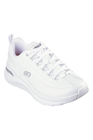 Bele usnjene čevlje s podplatom Arch Fit Skechers ARCH FIT 2.0 STAR BOUND