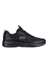 Lahke črne superge z elastičnimi vezalkami Skechers Dynamight 2.0 Social Orbit
