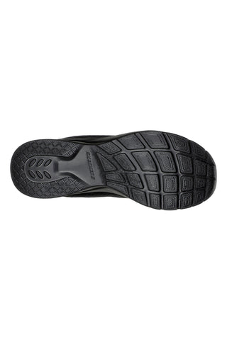 Lahke črne superge z elastičnimi vezalkami Skechers Dynamight 2.0 Social Orbit