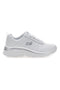 Bele usnjene superge z Memory Foam Skechers Fashion Fit Effortless