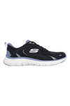 Črni športni copati iz mrežastega materiala z memory peno Skechers Flex Appeal 5.0 Retro Rush
