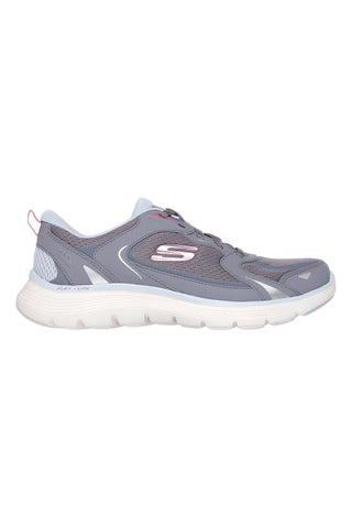 Sive mrežaste superge z memory peno Skechers Flex Appeal 5.0 Retro Rush