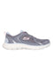 Sive mrežaste superge z memory peno Skechers Flex Appeal 5.0 Retro Rush