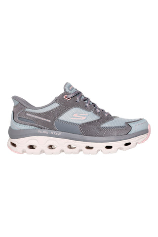Sive in modre superge s podplatom Glide-Step in Memory Foam Skechers Glide-Step Sole Paradise Valley