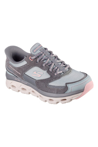 Sive in modre superge s podplatom Glide-Step in Memory Foam Skechers Glide-Step Sole Paradise Valley