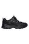 Črni usnjeni superge z Memory Foam Skechers Iconic Unabashed