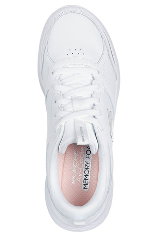 Bele lahke čevlje z visoko podplatom Skechers Skech-Lite Pro Sleek Citizen