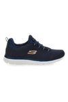 Modri športni copati iz mrežastega materiala z Memory Foam Skechers Summits Bright Bezel