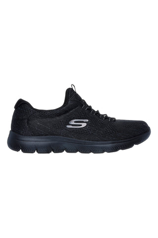 Črni športni copati iz mrežastega materiala z Memory Foam Skechers Summits Fun Flare