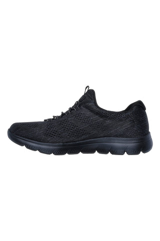 Črni športni copati iz mrežastega materiala z Memory Foam Skechers Summits Fun Flare