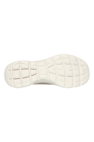 Bež slip-ini z bleščečo mrežico Skechers Summits Classy Night