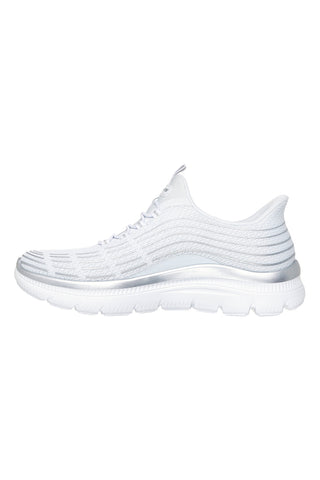 Bele lahke superge iz dihalnega materiala Skechers Summits Plus Soft Luster