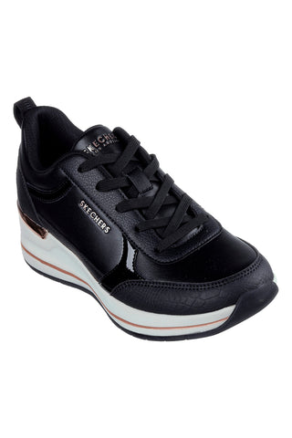Črni supergi s svetlečimi detajli Skechers Billion 2 Fine Shine