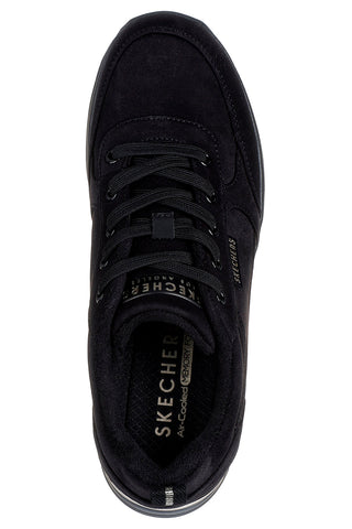 Črni superge s klobučkom in kovinskimi detajli Skechers Billion 2 Prissy N Plush