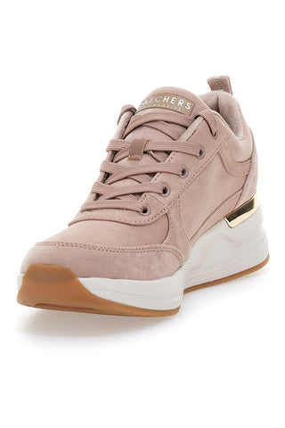Roza superge z visoko peto in kovinskimi detajli Skechers Billion 2 Prissy N Plush