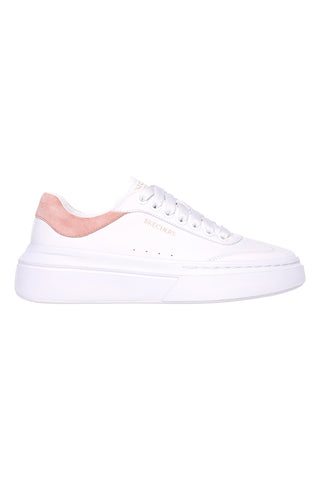 Bele superge s platformo in roza detajli Skechers Cordova Classic Best Behavior