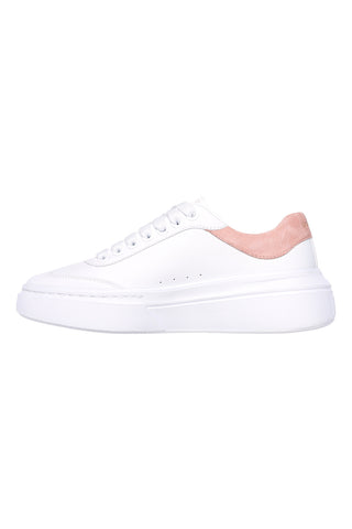 Bele superge s platformo in roza detajli Skechers Cordova Classic Best Behavior