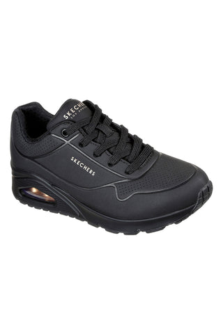 Črni športni copati s podplatom z blaženjem Skechers Uno Stand On Air