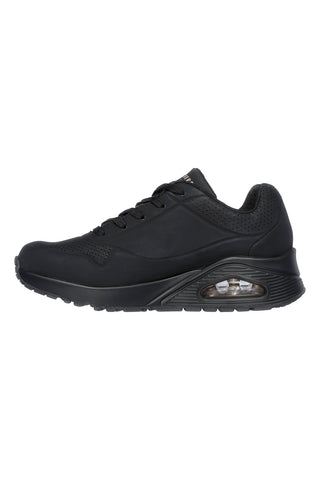 Črni športni copati s podplatom z blaženjem Skechers Uno Stand On Air