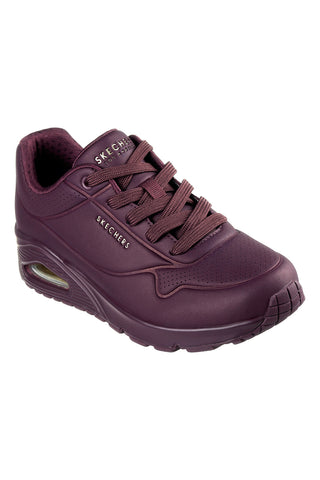 Vijolične superge z blaženim podplatom Air-Cooled Memory Foam Skechers Uno Stand On Air