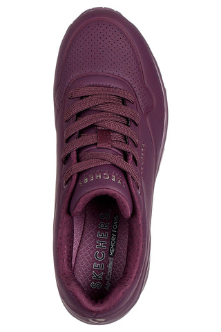 Vijolične superge z blaženim podplatom Air-Cooled Memory Foam Skechers Uno Stand On Air