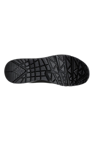 Črni superge z belo podplatom in zlatimi detajli Skechers Uno Golden Air