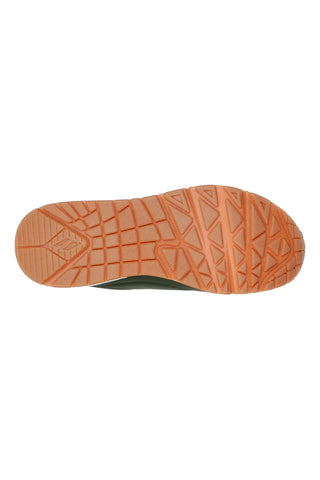 Vojaško zelene superge z kovinskimi detajli Skechers Uno Shimmer Away