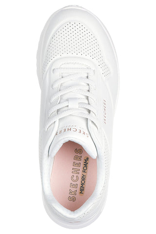 Bele superge z notranjim podplatom in Memory Foam Skechers Uno Lite - Lite Work
