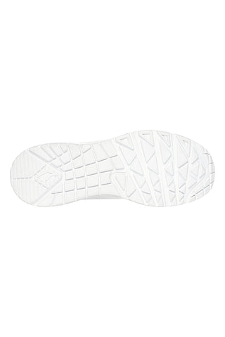 Bele superge s klini in zlatimi detajli Skechers Uno Wedge Hi Steps