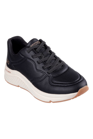 Črni superge z Memory Foam in podporo za stopnišče Skechers BOBS Arch Comfort B Sweet - A Bind