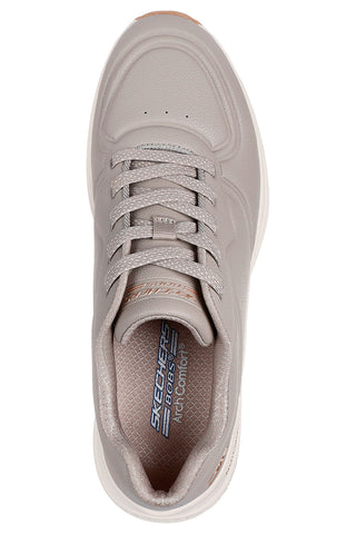 Sive superge z Memory Foam in podporo za stopnišče Skechers BOBS Arch Comfort B Sweet - A Bind