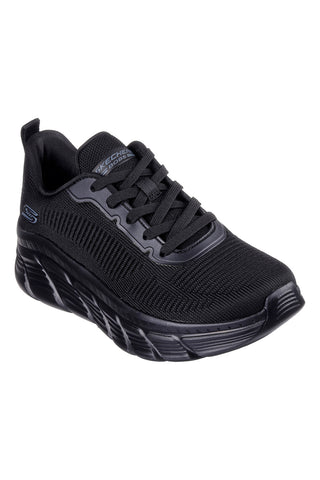Črni pleteni superge z Memory Foam Skechers BOBS B Flex Hi Flying HI