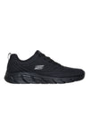Črni slip-on superge iz mrežastega materiala z Memory Foam Skechers BOBS Squad Chaos Daily Inspiration