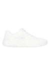 Bele slip-on superge iz mrežastega materiala z Memory Foam Skechers BOBS Squad Chaos Daily Inspiration