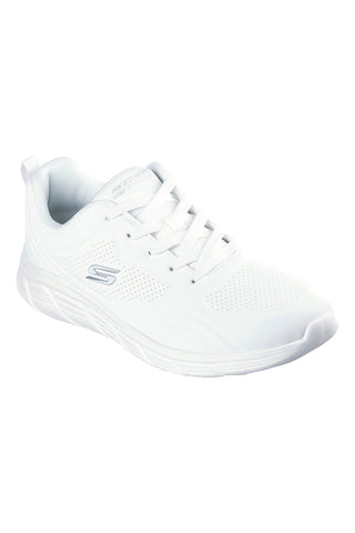 Bele slip-on superge iz mrežastega materiala z Memory Foam Skechers BOBS Squad Chaos Daily Inspiration