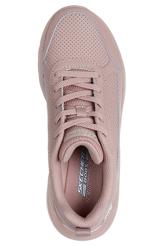Roza čevlji s platformo in perforacijami Skechers BOBS B Love Classic Joy