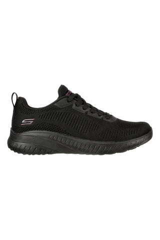 Črni superge iz dihalne mrežaste tkanine z Memory Foam Skechers BOBS Squad Chaos Face Off