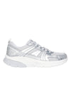 Srebrni superge z mrežastimi vstavki Skechers Bobs Vamos