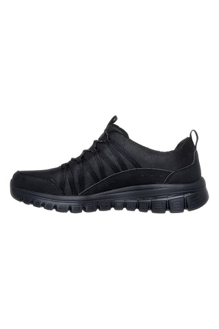 Črni veganski pralni superge z memory peno Skechers Graceful Cozy Hug