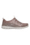 Veganske pralne superge v barvi taupe z memory peno Skechers Graceful Cozy Hug