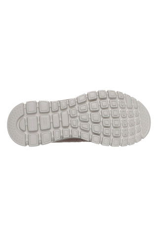 Veganske pralne superge v barvi taupe z memory peno Skechers Graceful Cozy Hug