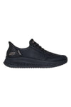 Črni slip-in superge z Memory Foam Skechers BOBS SQUAD 4 KEY LOOK
