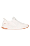 Bele slip-on superge z Memory Foam Skechers BOBS SQUAD 4 KEY LOOK