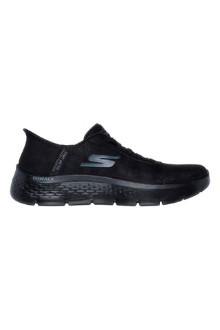 Črni slip-in superge Skechers Go Walk Flex Mali, ki se lahko perejo v pralnem stroju