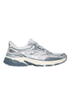 Srebrni superge s srebrnimi vstavki in enostavnim obuvanjem Skechers Stamina Sport Slip-ins