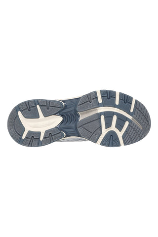 Srebrni superge s srebrnimi vstavki in enostavnim obuvanjem Skechers Stamina Sport Slip-ins